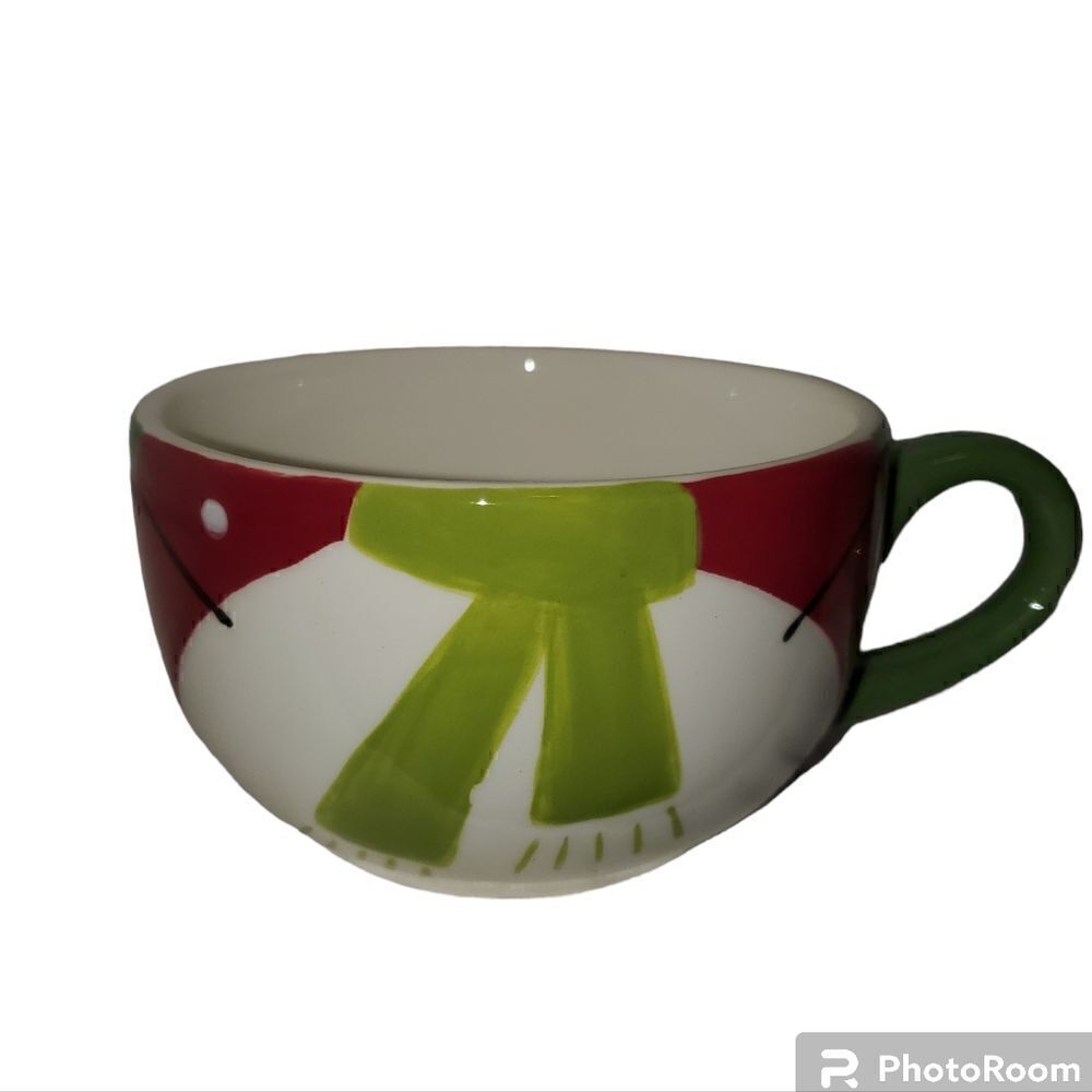 Pier 1 Snowball Festive Coffee Mug
